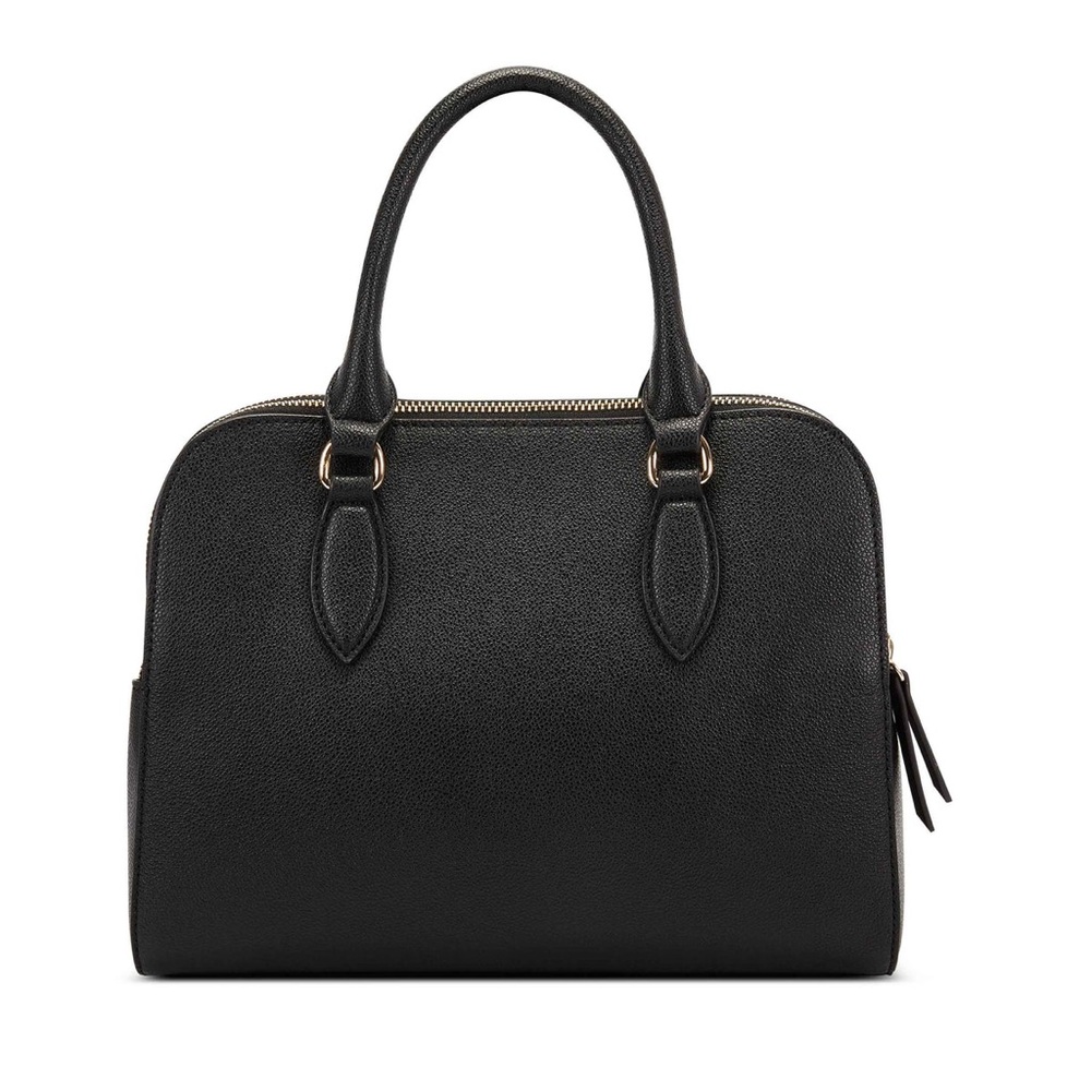 ** sold on ebay*** NINE WEST BLACK CYRA A - LIST SATCHEL CROSSBODY PURSE NWT - Picture 4 of 6